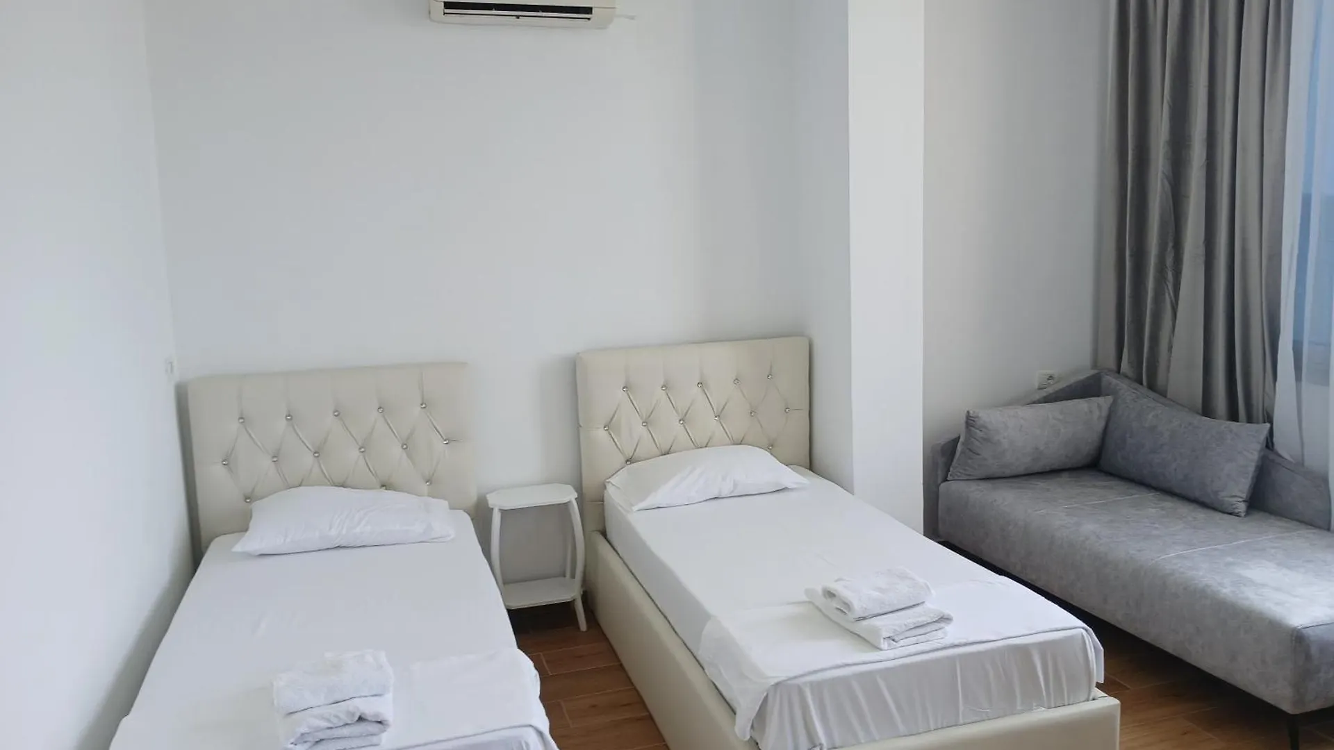Quarto em Acomodações Particulares Amantius Apartments Borsh Himare